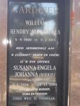 GARDINER William Hendry Alexandrea 1900-1973 & Susanna Engela Johanna TOLKEN 1924-2004