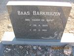 BARKHUIZEN Baas 1925-1992