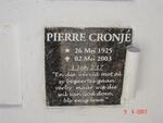 CRONJE Pierre 1925-2003