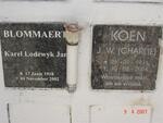 BLOMMAERT Karel Lodewyk Jan 1918-2002 :: KOEN J.W. 1938-2004