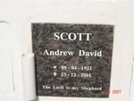 SCOTT Andrew David 1921-2001