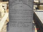 MORRISON Alexander 1882-1920 & Martha Sophia BOTHA 1889-1964