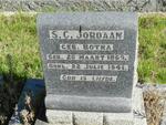 JORDAAN S.C. nee BOTHA 1869-1941