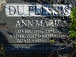 PLESSIS Ann Marie, du 1948-2004