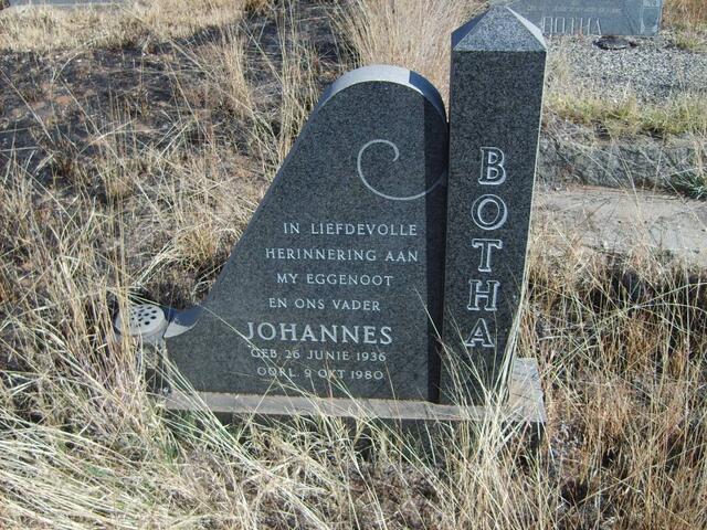 BOTHA Johannes 1936-1980