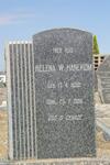 HANEKOM Jurgens J. 1894-1968 & Helena W. 1896-1966