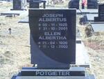 POTGIETER Joseph Albertus 1925-2001 & Ellen Albertha 1926-2002