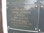 BAILEY Frank Leonard -1991
