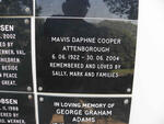ATTENBOROUGH Mavis Daphne Cooper 1922-2004
