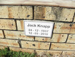KNAPP Jack 1937-2010