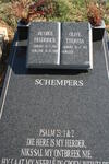 SCHEMPERS Jacobus Frederick 1931-2003 & Olive Theresa 1932-