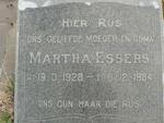 ESSERS Martha 1928-1984