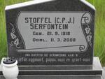 SERFONTEIN C.P.J. 1918-2008