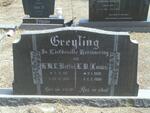 GREYLING L.D. 1908-1980 & H.M.E. 1911-1973