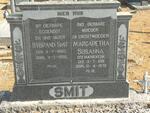 SMIT Sybrand 1880-1956 & Margaretha Susanna VAN NIEKERK 1886-1972