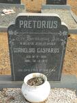 PRETORIUS Corneluis Casparus 1938-1972