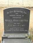 MURRAY Maria Margaretha geb SMIT 1904-1973