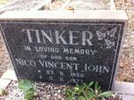 TINKER Nico Vincent John 1955-1977