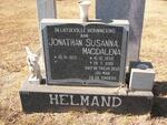 HELMAND Jonathan 1925- & Susanna Magadalena 1932-2001
