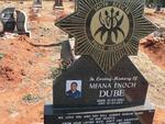 DUBE Mfana Enoch 1963-2011