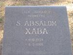 XABA S. Absalom 1934-1968