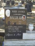 BALDERI Maria Assunta nee GAMBARDELLA 1909-1992
