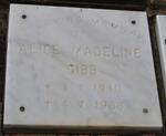 GIBB Alice Madeline 1910-1988