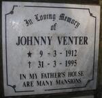 VENTER Johnny 1912-1995