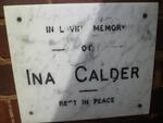 CALDER Ina