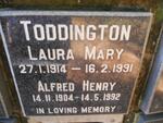 TODDINGTON Alfred Henry 1904-1992 & Laura Mary 1914-1991