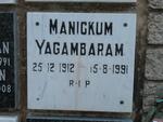 YAGAMBARAM Manickum 1912-1991