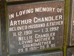 CHANDLER Arthur 1901-1992 & Nellie 1901-1995