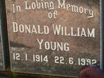 YOUNG Donald William 1914-1992