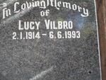 VILBRO Lucy 1914-1993