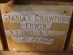 ERWIN Stanley Crawford 1907-1981