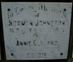 GOLDIE Norman Johnston 1908-1976 & Annie Cleland 1905-1993