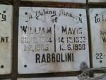 RABBOLINI William 1914-1985 & Mavis 1922-1990