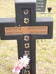 ABRAHAMS Andrew 1956-2003