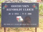 OOSTHUYSEN Reinholdt Ulrich 1924-2001