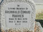 HUGHES Archibald Edward 1879-1954
