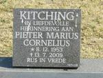 KITCHING Pieter Marius Cornelius 1952-2009