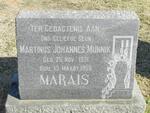 MARAIS Martinus Johannes Munnik 1931-1955