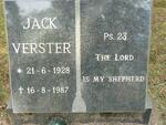 VERSTER Jack 1928-1987