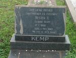 KEMP Hester C. nee KAPP 1890-1963