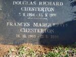 CHESTERTON Douglas Richard 1904-1991 & Frances Marguerite 1905-2000