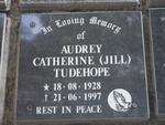 TUDEHOPE Audrey Catherine 1928-1997