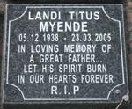 MYENDE Landi Titus 1938-2005
