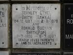 SMITH  Ronald Buchan 1909-1987 & Stanley Ethel 1907-1978