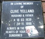 YELLAND Clive 1939-1996