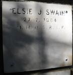 SWAIN Elsie J. -1984
